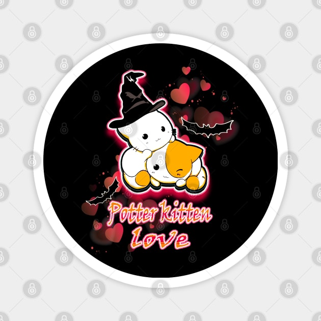 Potter Kitten Love Magnet by Haroun ٍStyle Fashion-2020